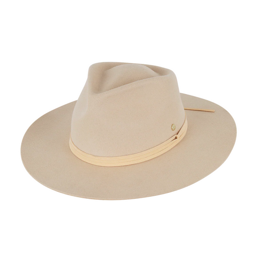 Womens Wide Brim Fedora - Alice