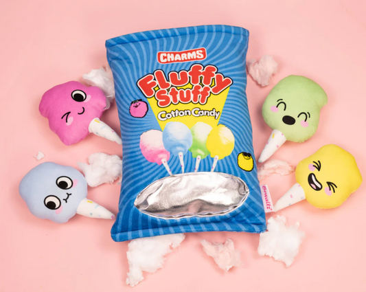 Mini Plushie - Fluffy Stuff Cotton Candy