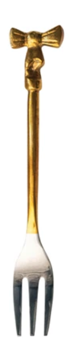 Gold Bow Utensil