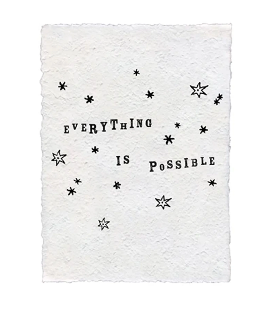 Handmade Paper Print