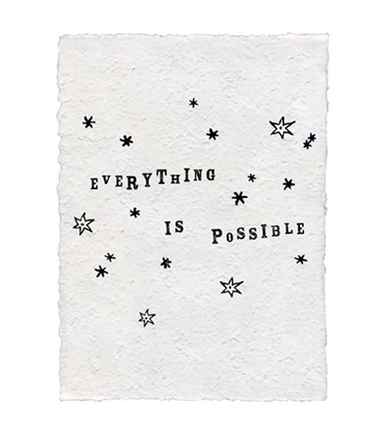Handmade Paper Print