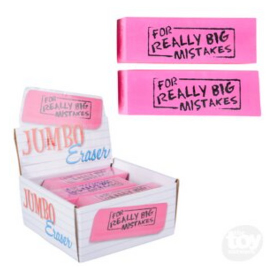 Jumbo Big Mistake Wedge Eraser