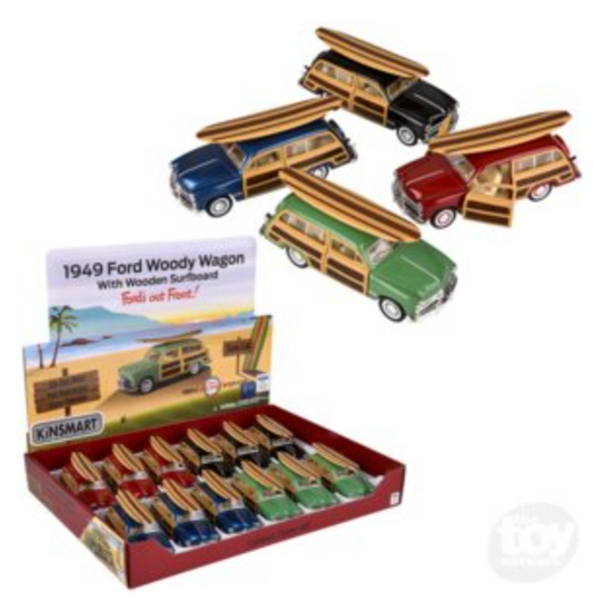 Pull Back 1949 Ford Woody Wagon