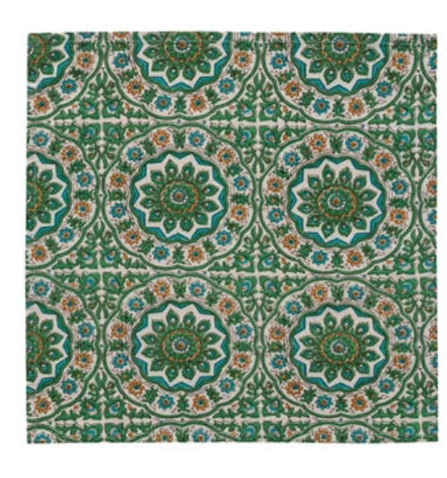 Block Print Cotton Napkin (Single)
