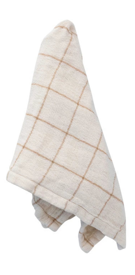 Cotton Grid Napkin (Single)