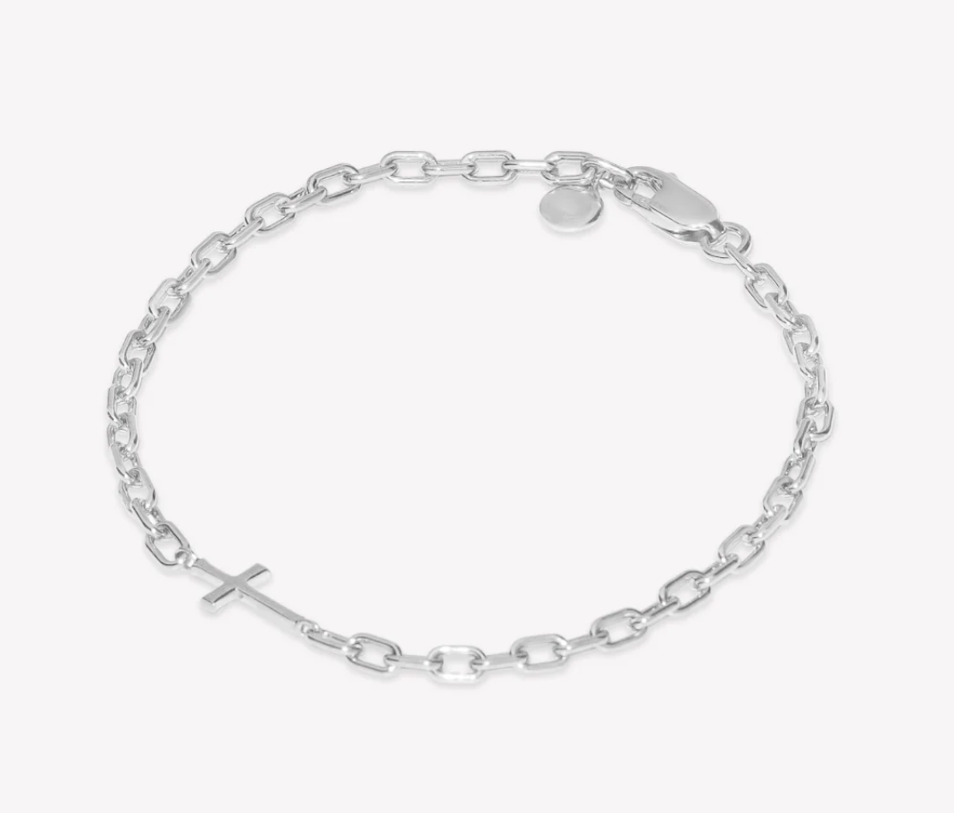Mini Chain Breaker Bracelet - Silver