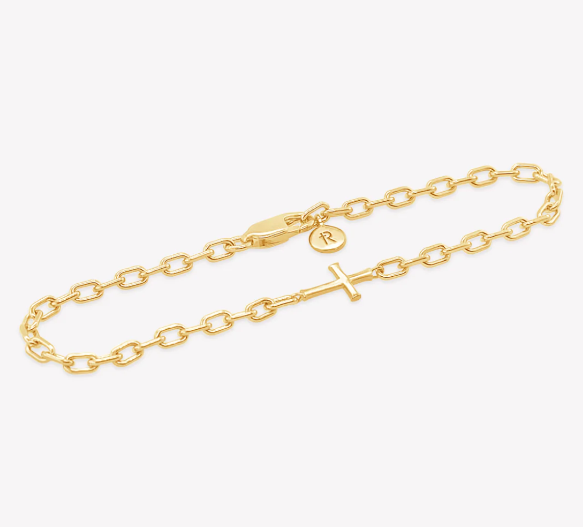 Mini Chain Breaker Bracelet - Gold