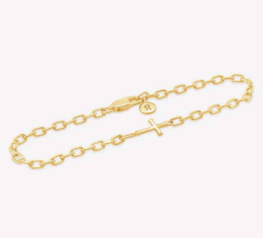 Mini Chain Breaker Bracelet - Gold