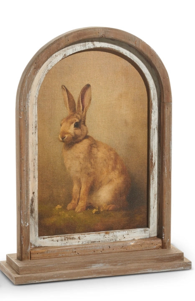 Vintage Rabbit Framed Print