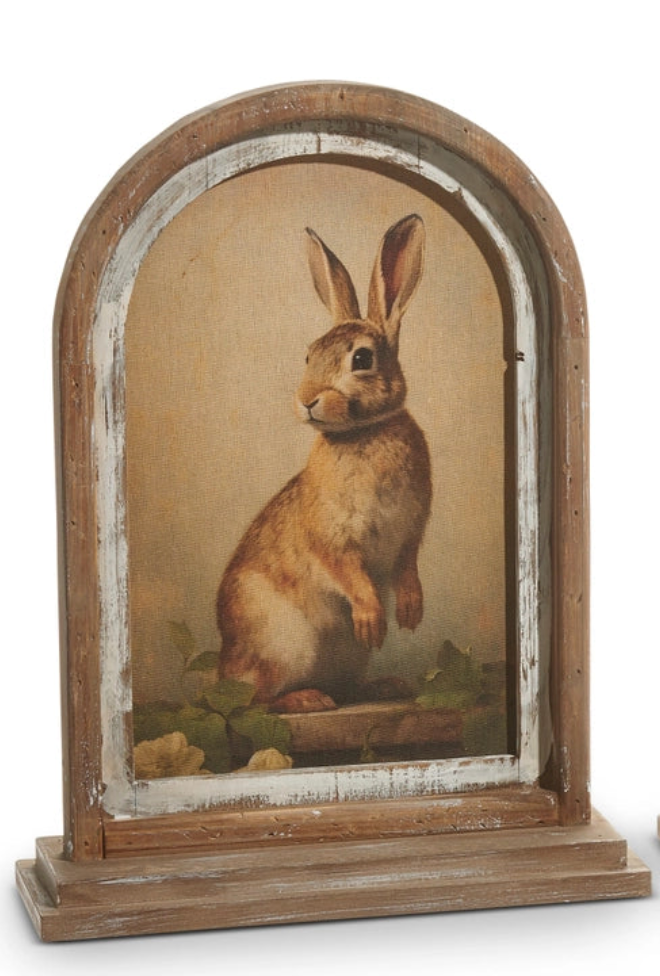 Vintage Rabbit Framed Print