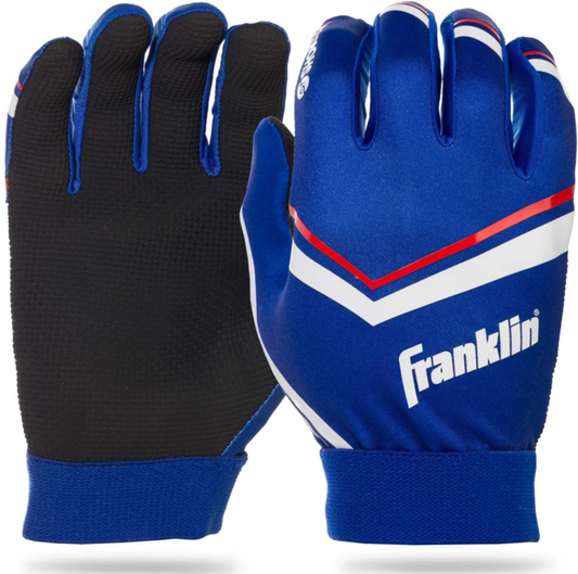 Shoktak Football Receiver Gloves - Blue