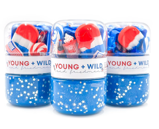 Grab & Go Dough Jar - Fourth of July