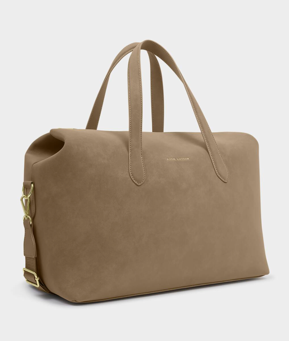 Milan Cabin Bag - Taupe Suedette