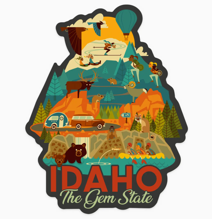 Idaho Sticker