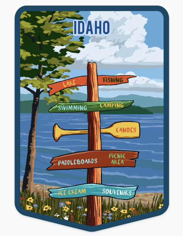 Idaho Sticker