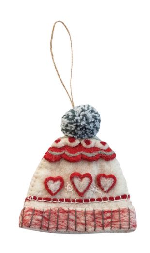 Felt Hat Ornament