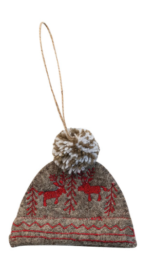 Felt Hat Ornament
