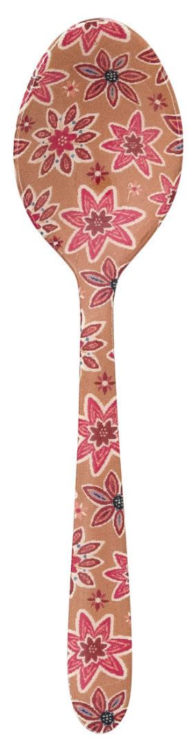 Patterned Steel Spoon - Single