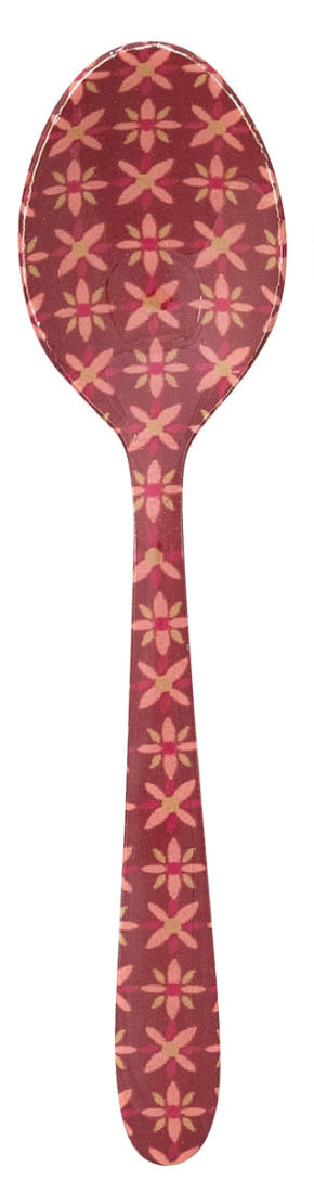 Patterned Steel Spoon - Single