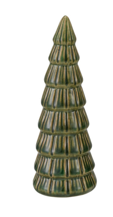 Green Stoneware Tree - Medium