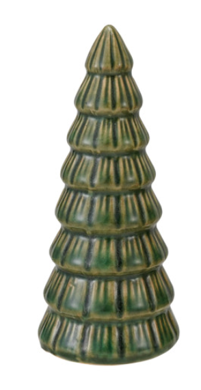 Green Stoneware Tree - Small