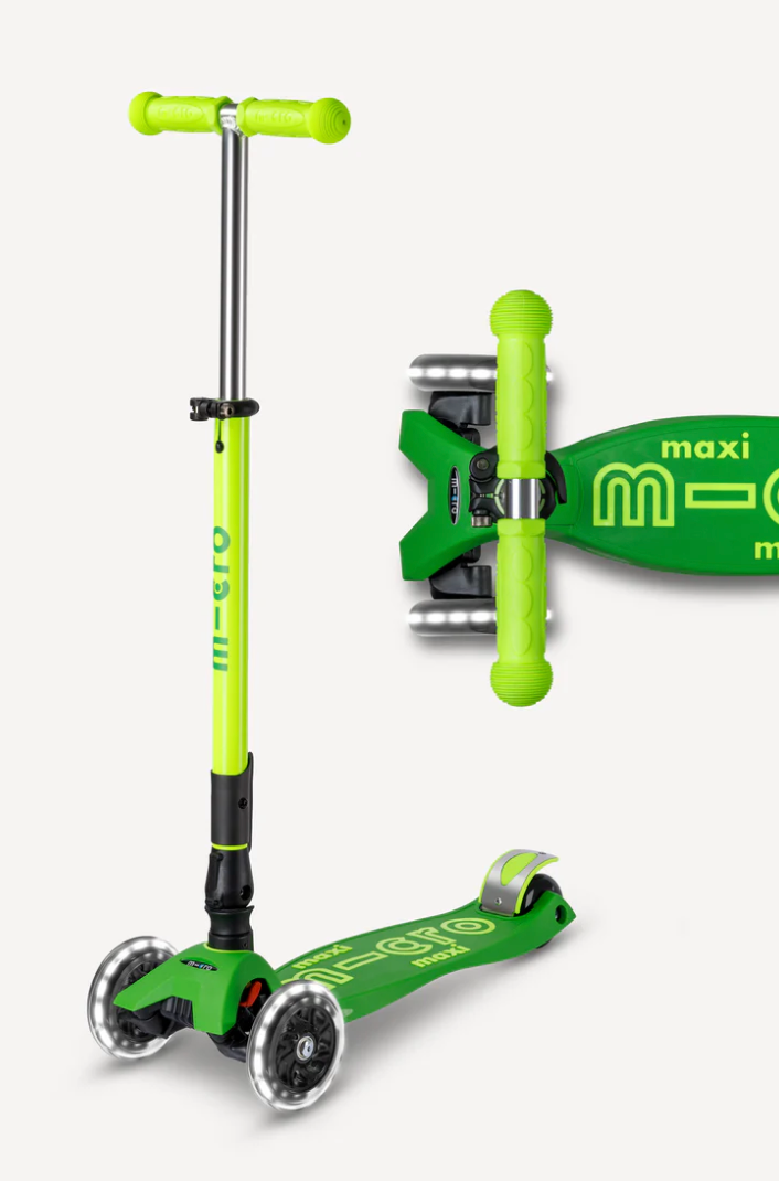 Micro Maxi Foldable LED Scooter