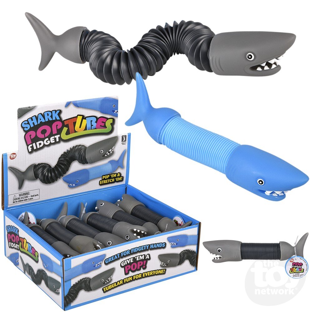 Shark Fidget Pop Tube