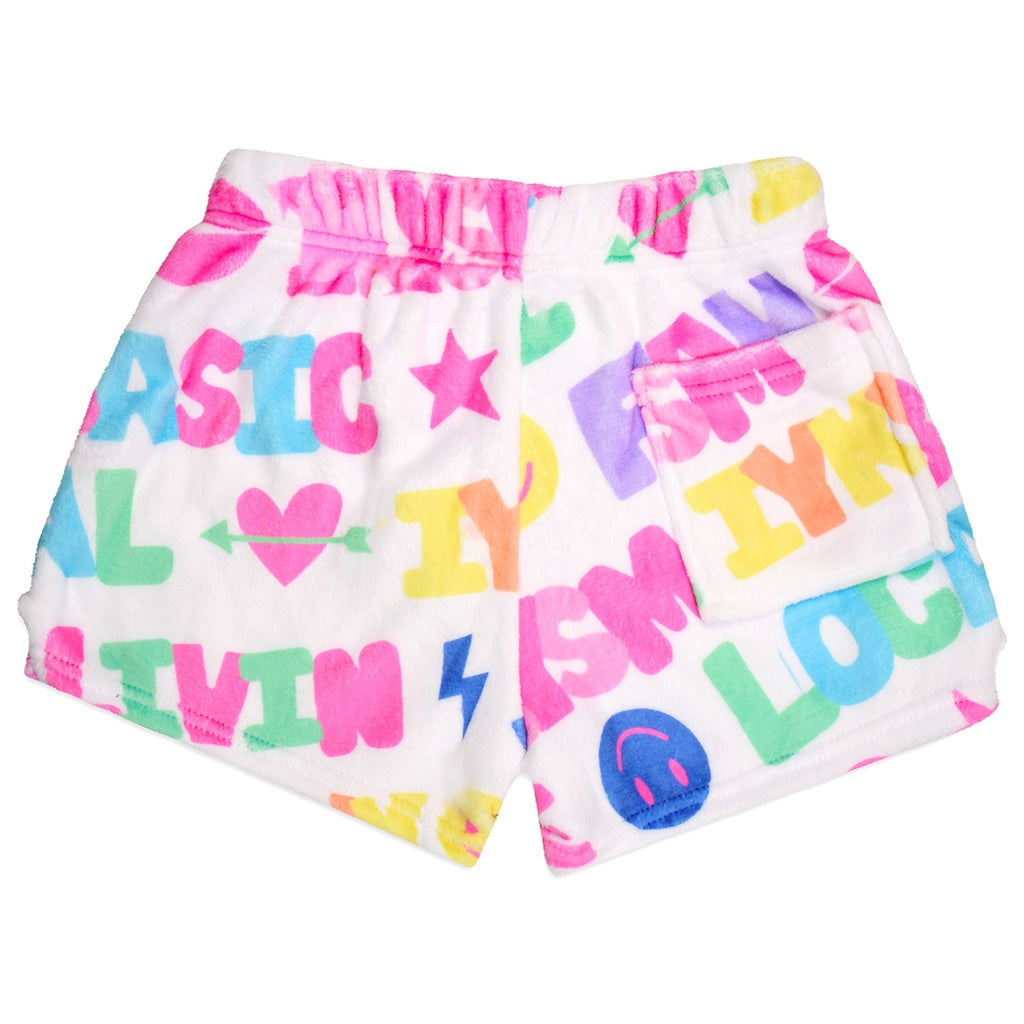 Theme Icons Plush Shorts