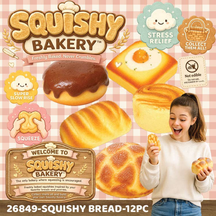 Slow Rise Squishy Bread