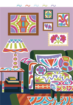 FlowArt Trace To Doodle Style Your Space