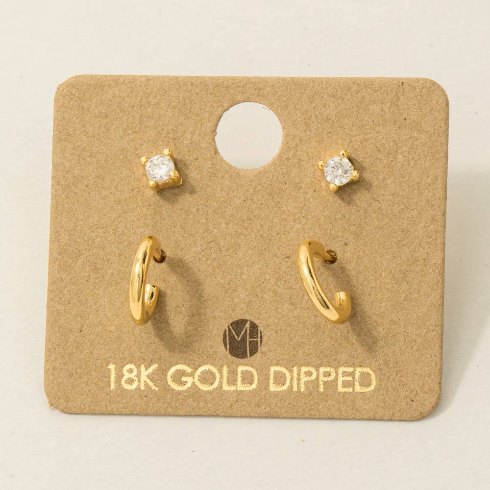 Mini Studs - Gold