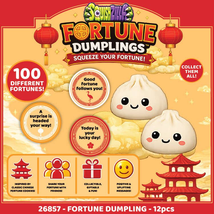 Mystery Fortune Cookie Dumpling