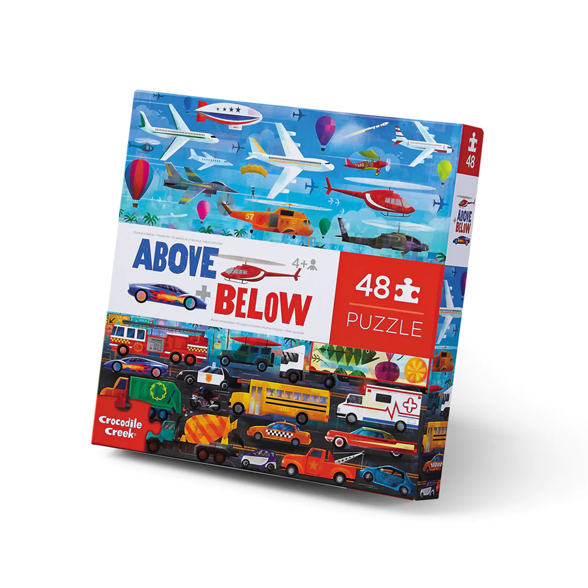 Above & Below-Things that Go-48 Piece Puzzle