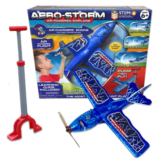 AeroStorm Blue Airplane