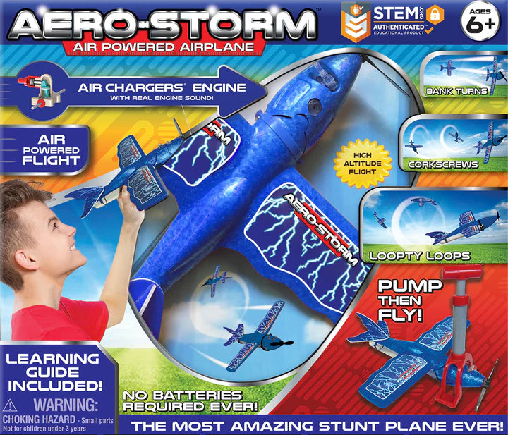 AeroStorm Blue Airplane