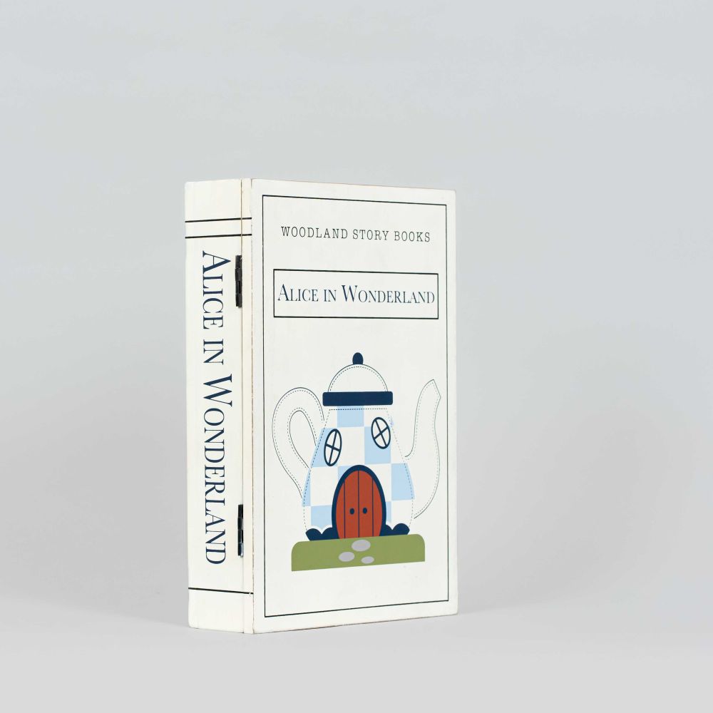 Wood Story Book - Alice in Wonderland