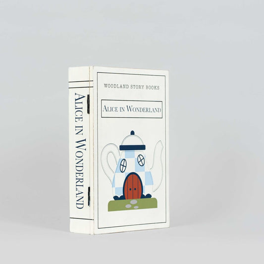 Wood Story Book - Alice in Wonderland