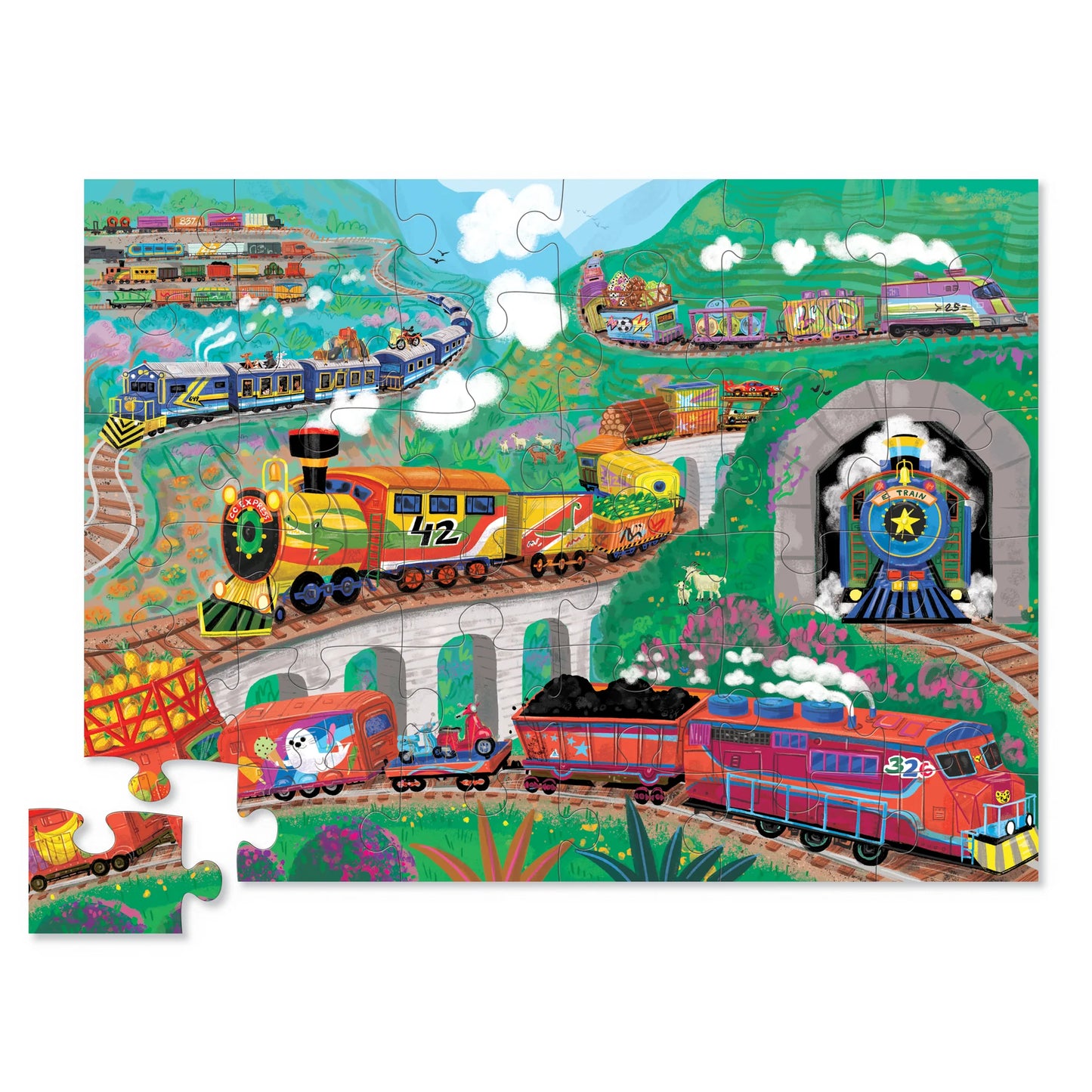 All Aboard Puzzle 36 pc