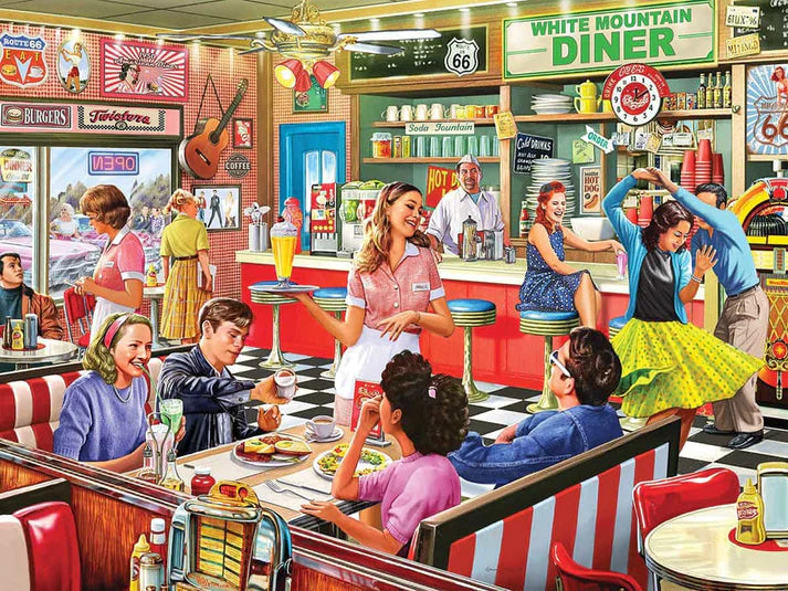 American Diner Puzzle