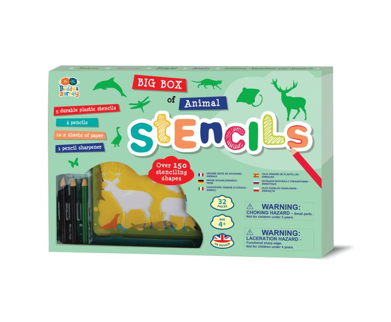 Big Box of Stencils: Animals