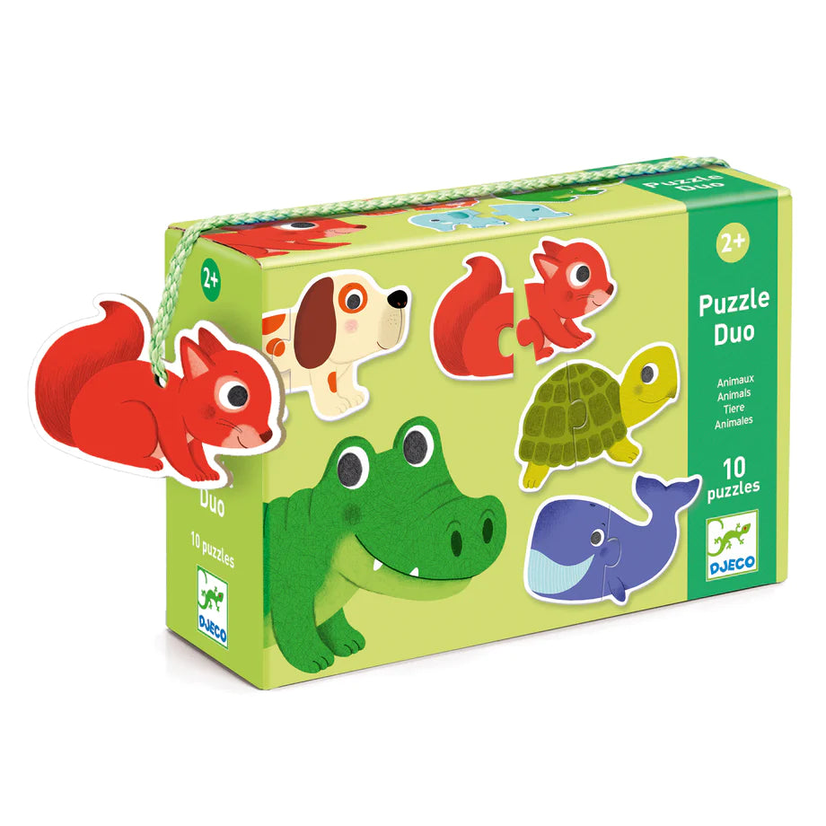 Animal Duos Matching Puzzle