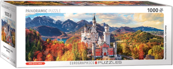 Neuschwanstein Castle in Autumn Puzzle