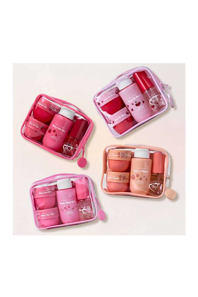 Cherry Travel Body Care Kit