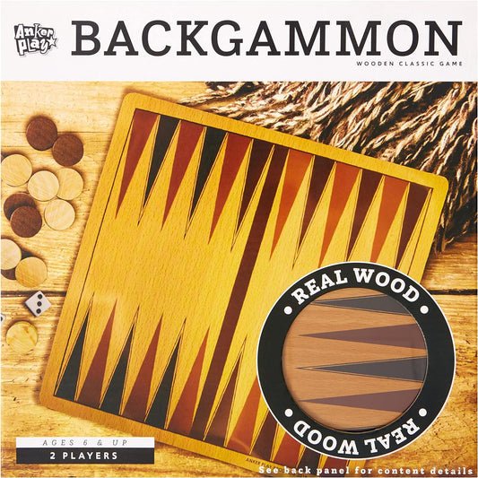 Backgammon Wooden Game Set