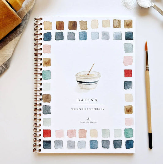 Baking Watercolor Workbook