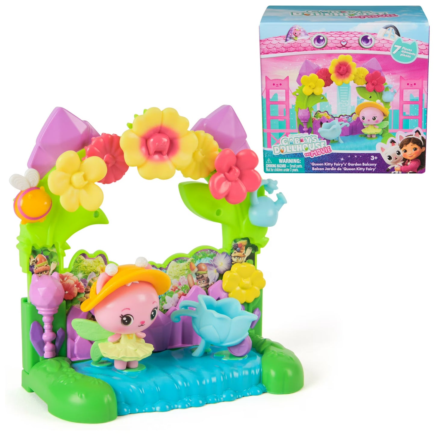 Gabby's Dollhouse Balcony Movie Playset