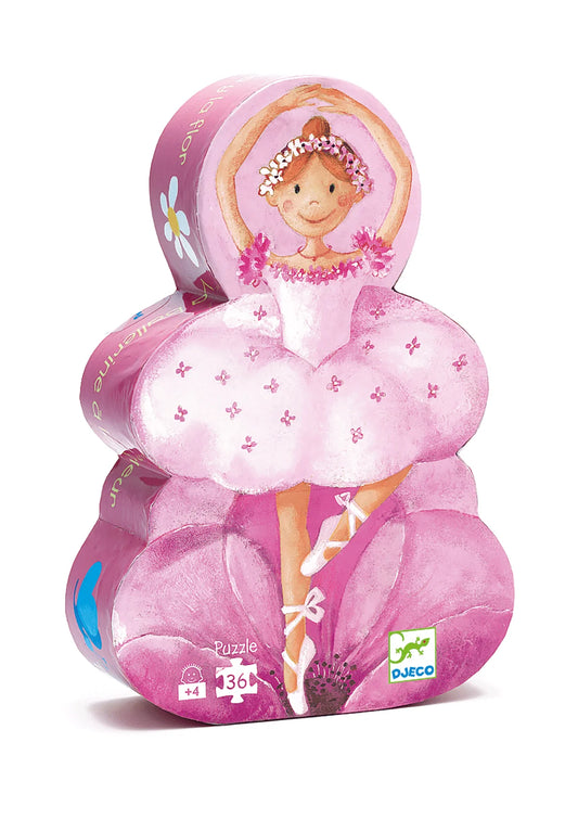 Ballerina with Flower Puzzle - 36 pc.
