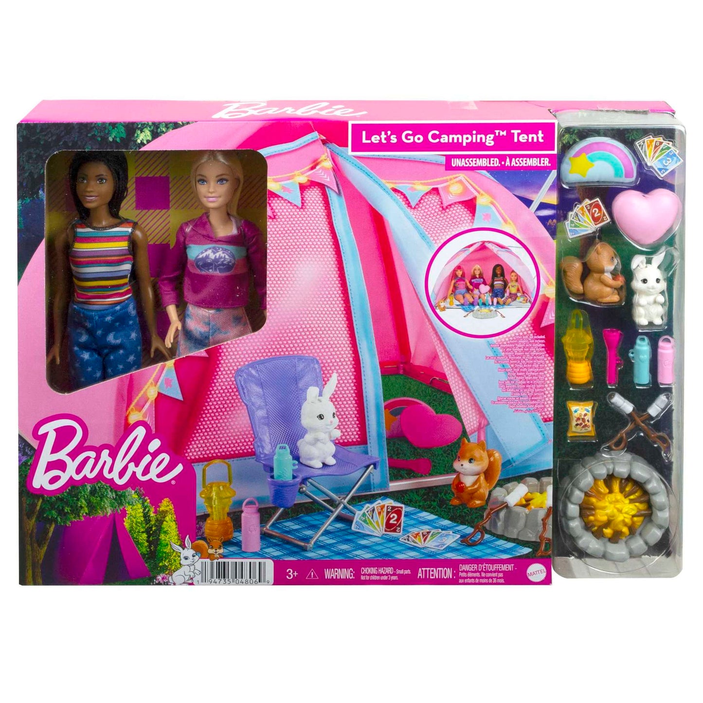 Barbie Let's Go Camping Tent