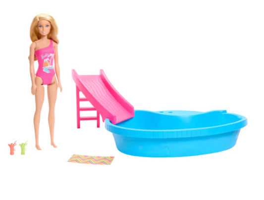 Barbie Doll and Pool Playset