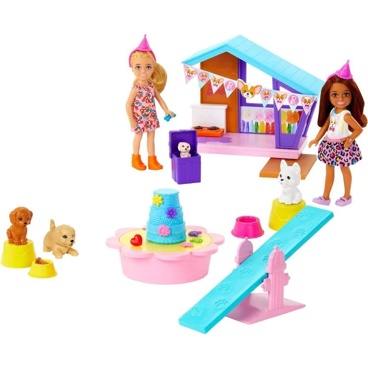 Barbie Celebration Fun Dolls And Playset